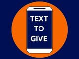 Text to give
