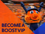 Otto the Orange. Graphic Reads Become a Boost VIP.