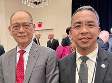 Benjamin Diokno and Nino Alvina photos