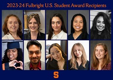 2023-24 Fulbright US Student Award Recipients photos