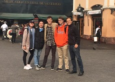 Syracuse Abroad students in Chile