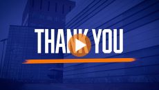 Thank you video play button