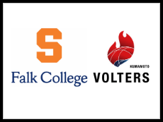 Falk College and Kumamoto Volters.