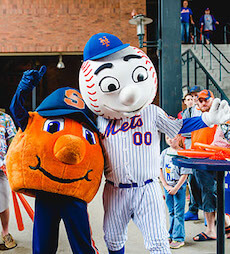 Mr. Met and Mr. Otto Mascot