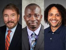2024 Falk College Faculty of the Year winners.