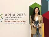Department of Public Health student Mingxuan (Jessica) Li.