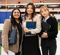 Students at Career Fair
