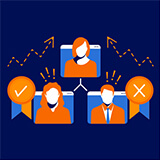 Illustration of a corporate structure