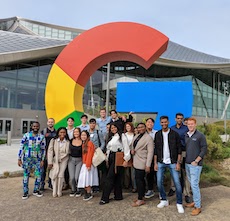 Whitman Google Visit