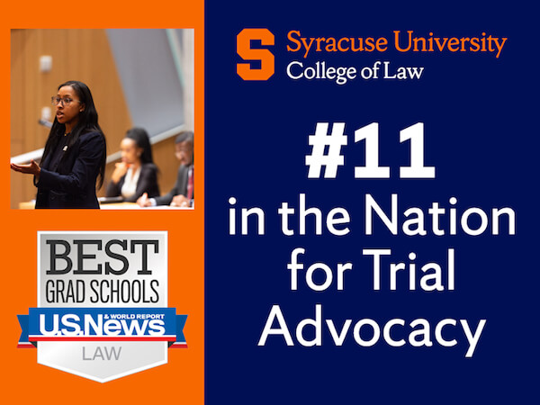 Law Advocacy Program Ranking #11