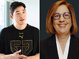Side-by-side headshots of Arnold Hur and Suzanne Abair