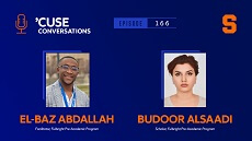El-Baz Abdallah and Budoor Alsaadi on Cuse podcast