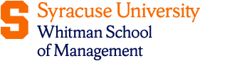 Syracuse University Whitman School of Management official identity