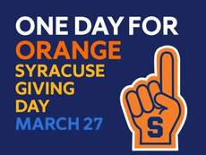 One day for Orange! Syracuse University Giving Day 2024
