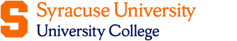 Syracuse University University College official identity