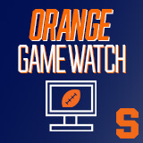Orange Game Watch football