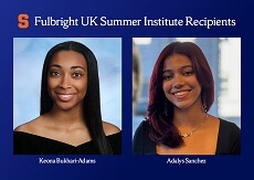 Keona Bukhari-Adams and Adalys Sanchez