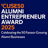 CUSE 50 alumni entrepreneur award 2025 celebrating the 50 fastest-growing alumni businesses