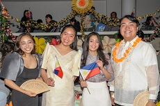 members of Filipino Student Association at SU